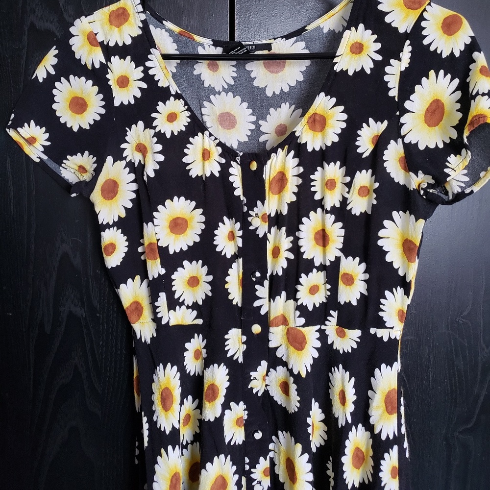 Forever 21 Sunflower Dress